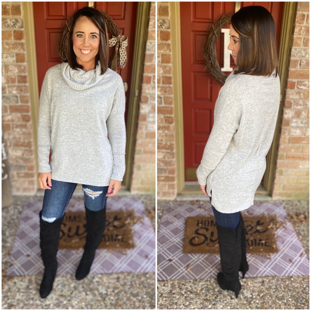 Cowl Neck Sweater